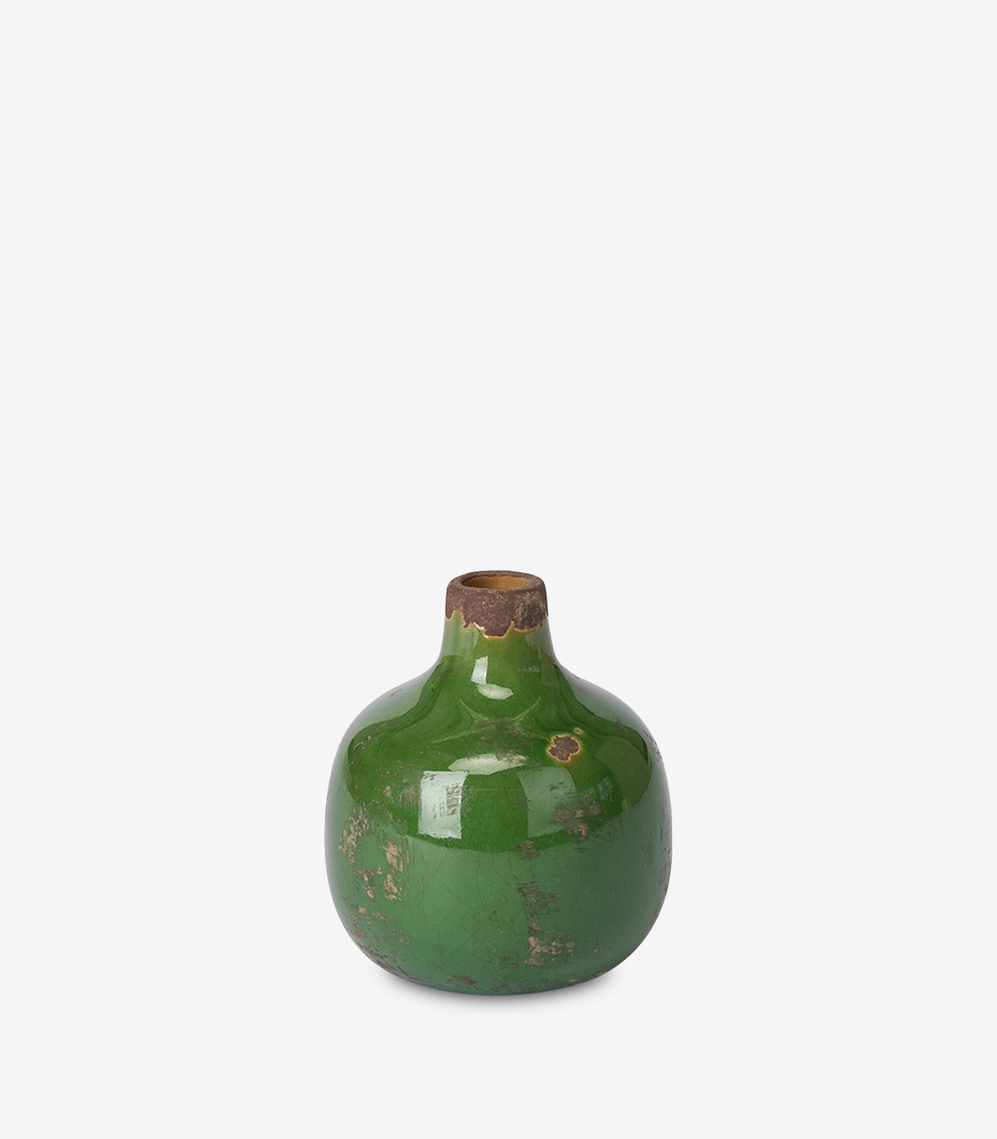 Vaso Monofiore Piccolo Verde Prato