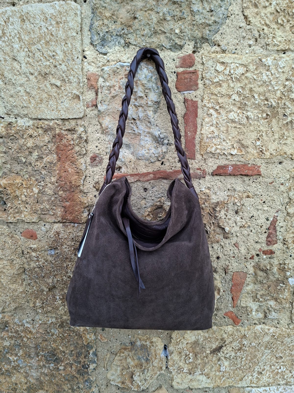 Borsa in camoscio Camilla