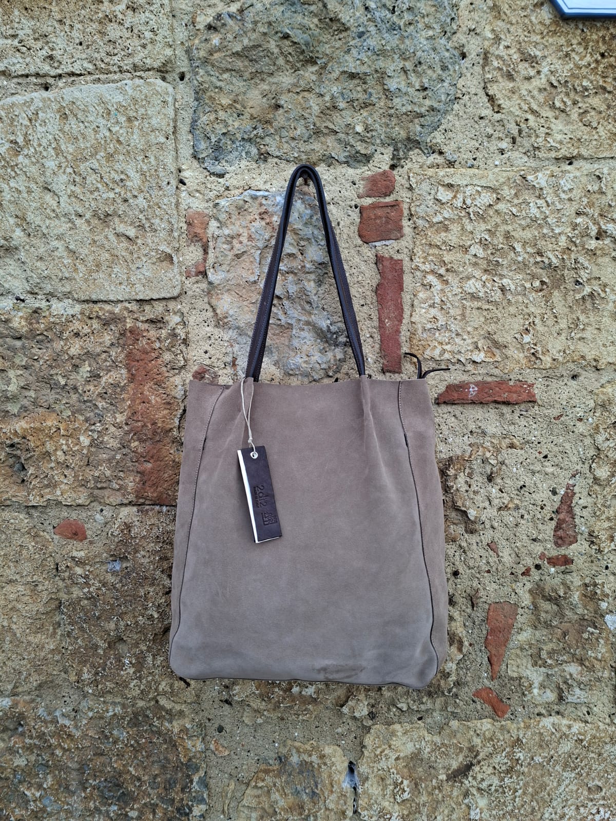 Shopper in camoscio Carla - immagine 3