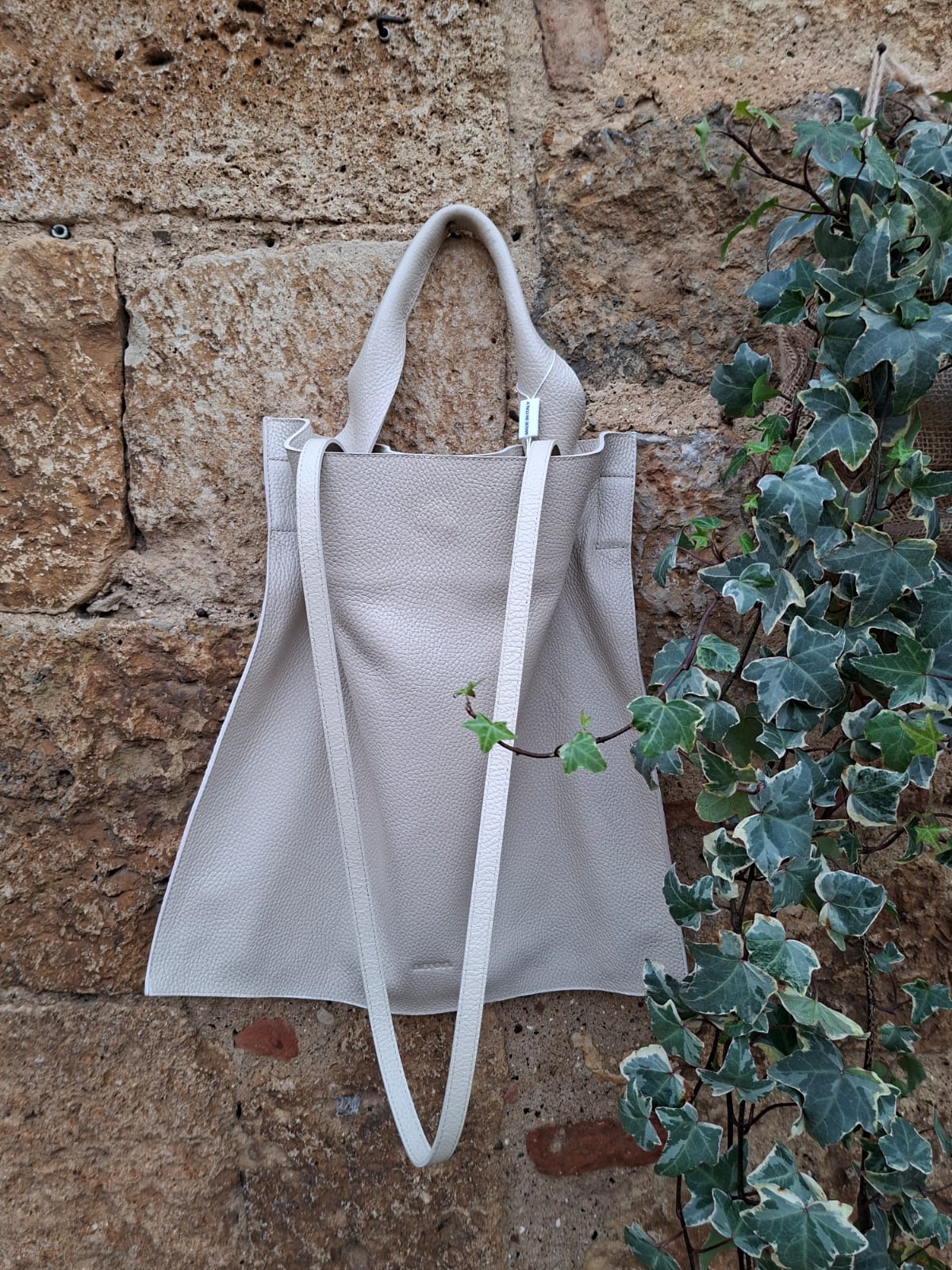 Borsa in pelle martellata Eugenia